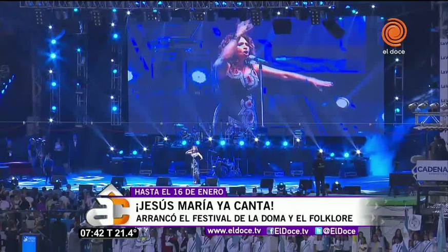 La primera noche de Jesús María con Patricia Sosa