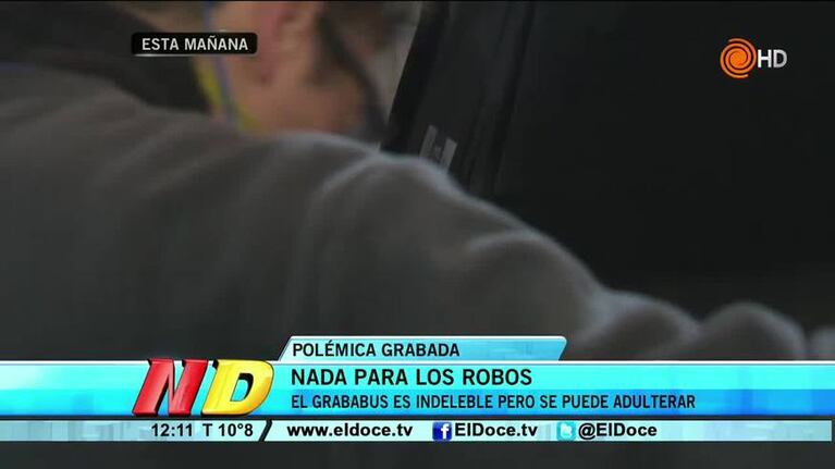 Polémica por el grabado de autopartes