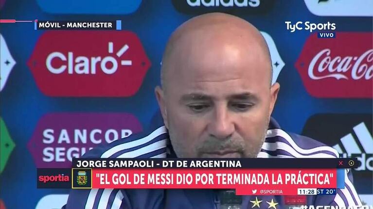 Sampaoli analizó las chances de Dybala