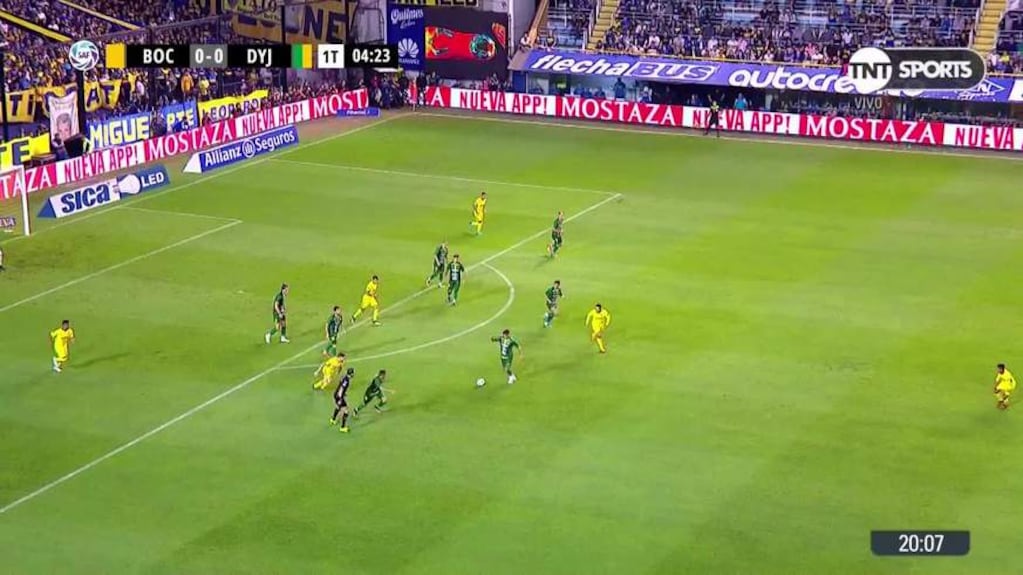El gol del Cuqui Márquez para Defensa ante Boca