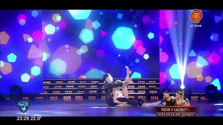 Los novios, explosivos en el merengue