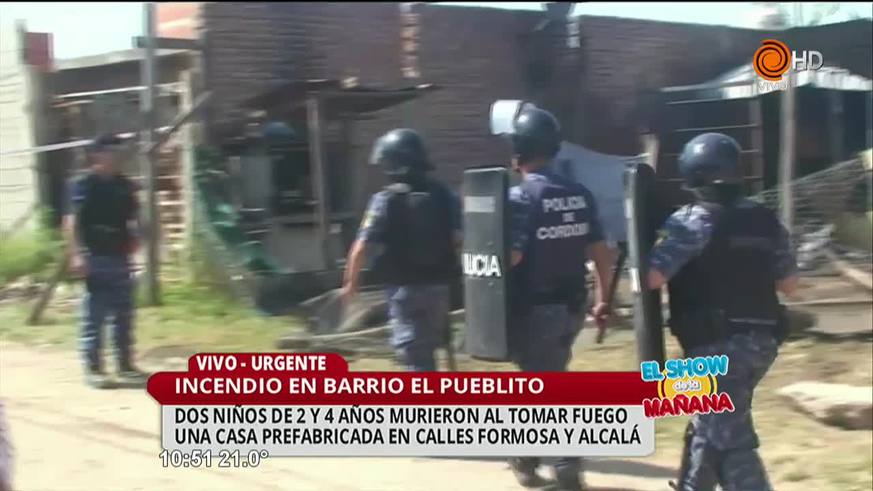 Tragedia en barrio El Pueblito