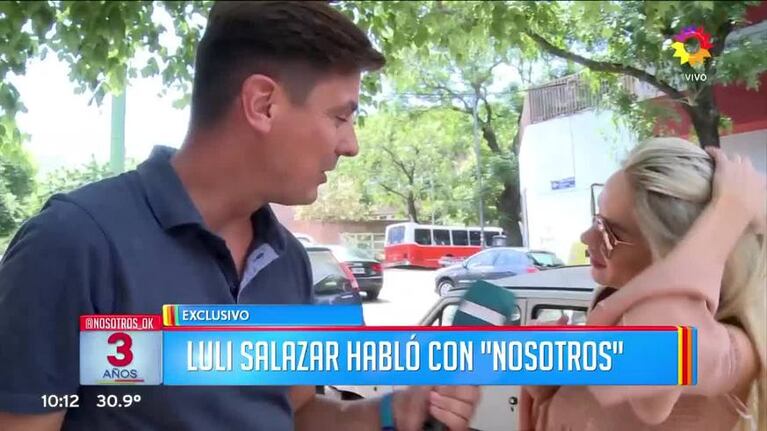 Luciana y la insólita declaración sobre su hija