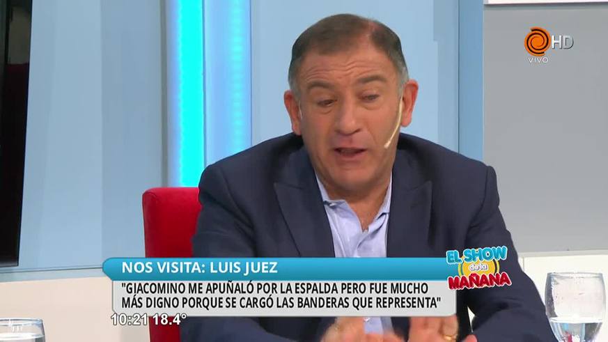 Luis Juez: "No puedo esconder mi dolor"