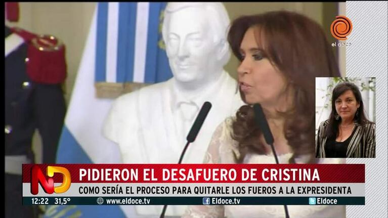 ¿Cómo sería el proceso para desaforar a Cristina Kirchner?
