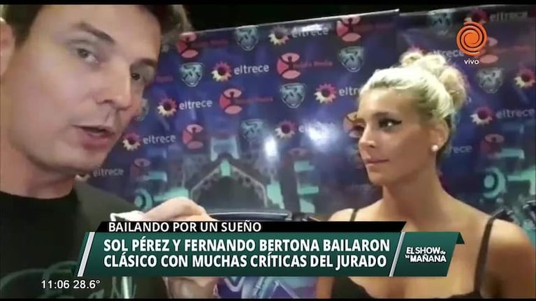Sol Pérez desencantó al jurado
