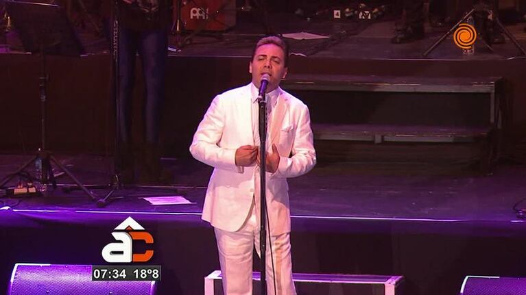 Cristian Castro brilló y habló con El Doce