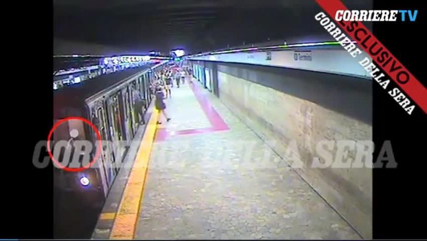 El subte enganchó y arrastró a una mujer