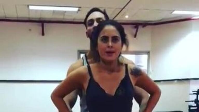 Silvina Luna protagonizó un vergonzoso episodio