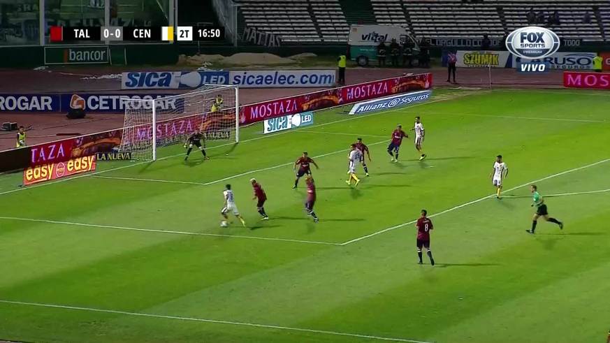 El gol de Zampedri para Central contra Talleres