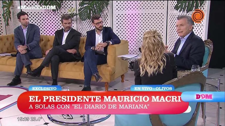 Mauricio Macri defendió a Luis Caputo