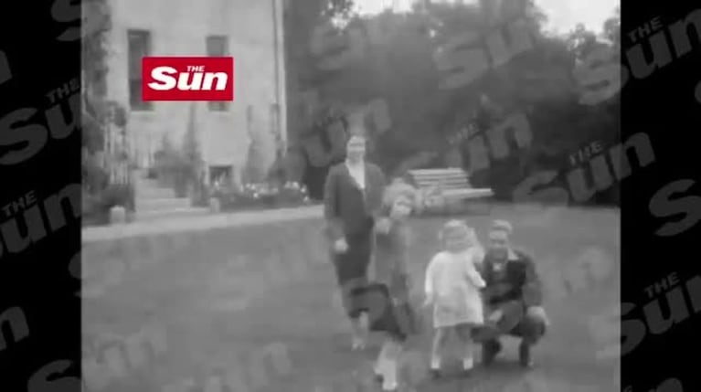La reina Isabel y su saludo nazi a los 7 años