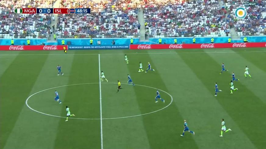 El 1-0 de Nigeria a Islandia