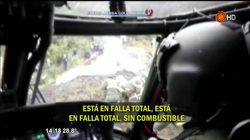 El desesperante audio del piloto previo al accidente