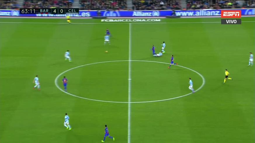 Genialidad de Messi y doblete ante el Celta