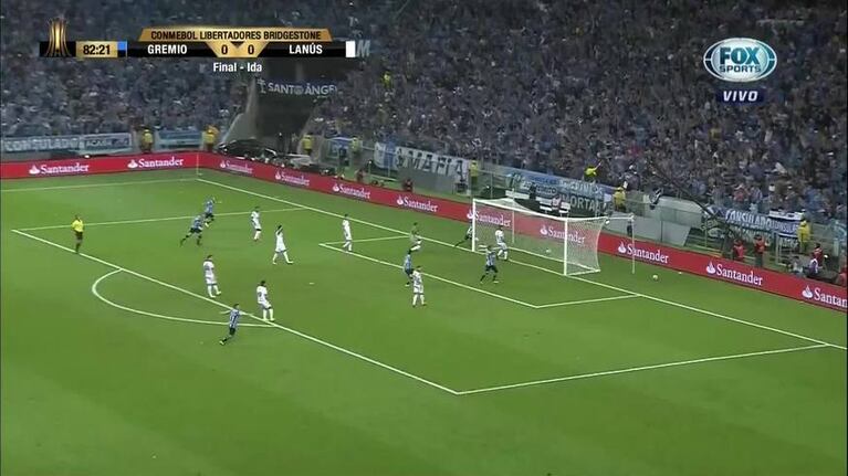 Gremio le ganó 1-0 a Lanús