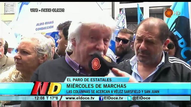 Paro y marcha de estatales