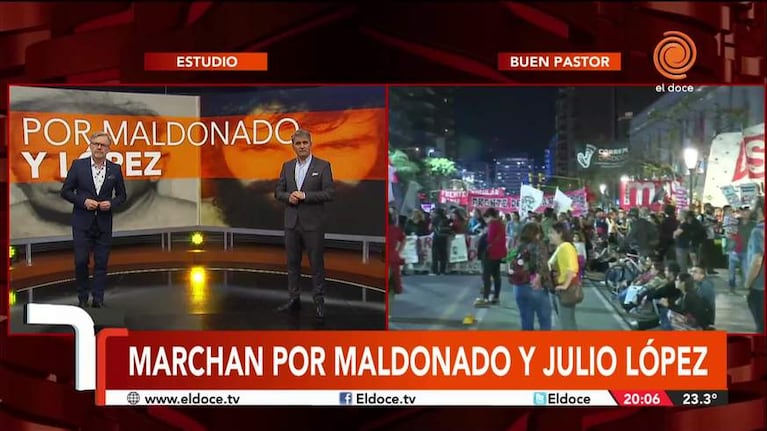 La marcha a 11 años de la desaparición de Julio López en Córdoba