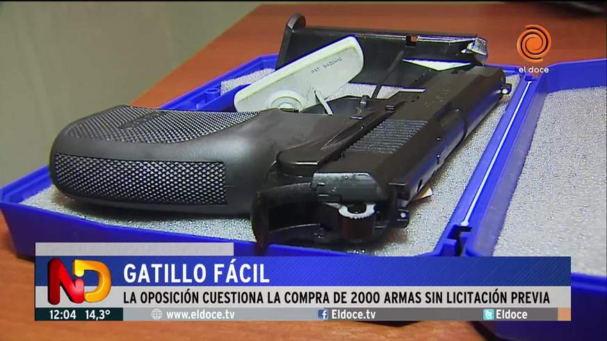 Polémica por la compra de armas sin licitación