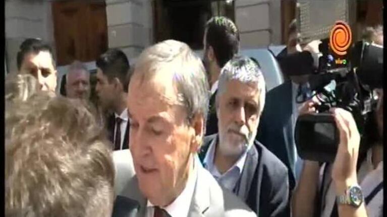 Schiaretti a la salida de la Legislatura