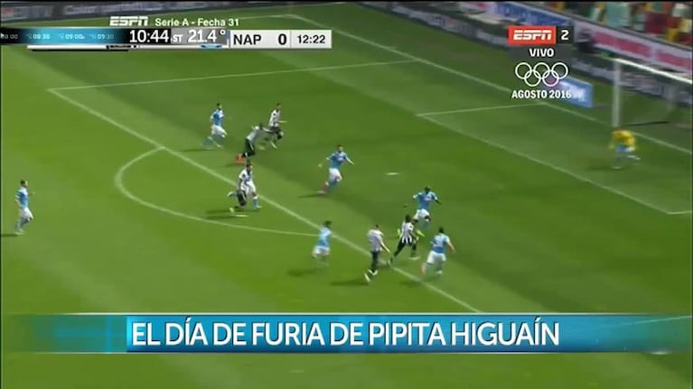 El día de furia del Pipita Higuaín