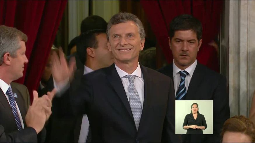 La jura de Mauricio Macri