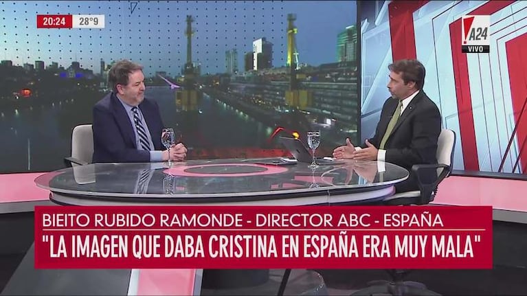 Blooper en el programa de Feinmann