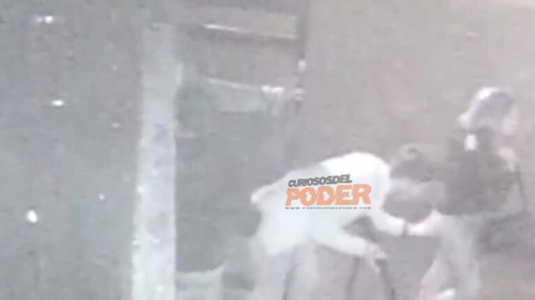 Así salieron Julieta Silva y Genaro Fortunato del boliche