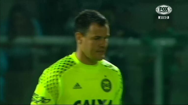 Álvarez Suárez falló y festejó Coritiba