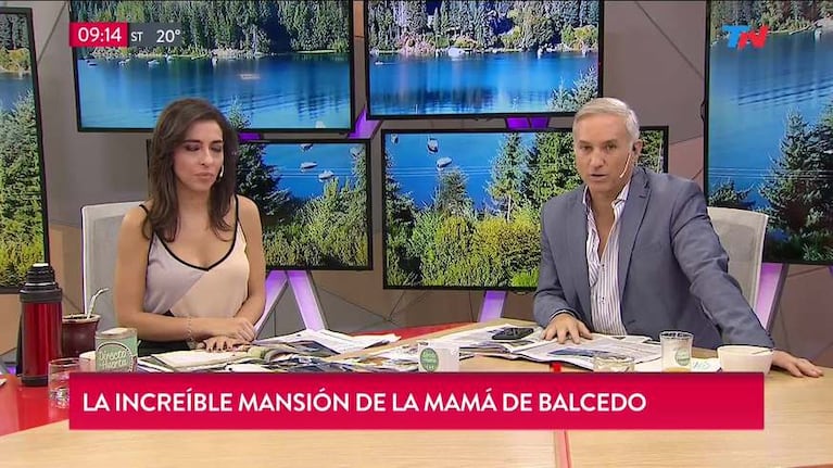 La mansión de la mamá de Balcedo