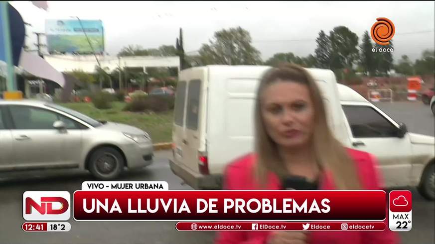 Una lluvia de problemas para el tránsito