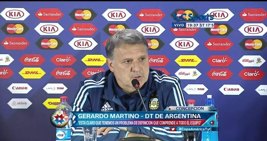 El "Tata" habló en la previa contra Paraguay