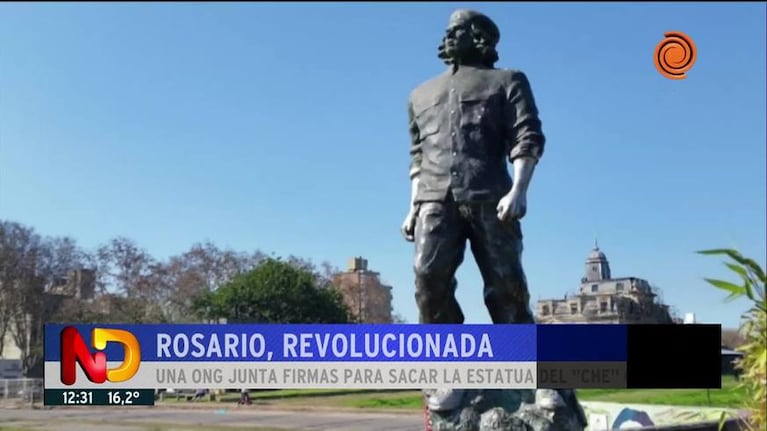 Juntan firmas para remover una estatua del “Che” Guevara