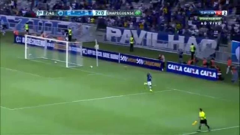 El gol de Wanchope Ábila al Chapecoense