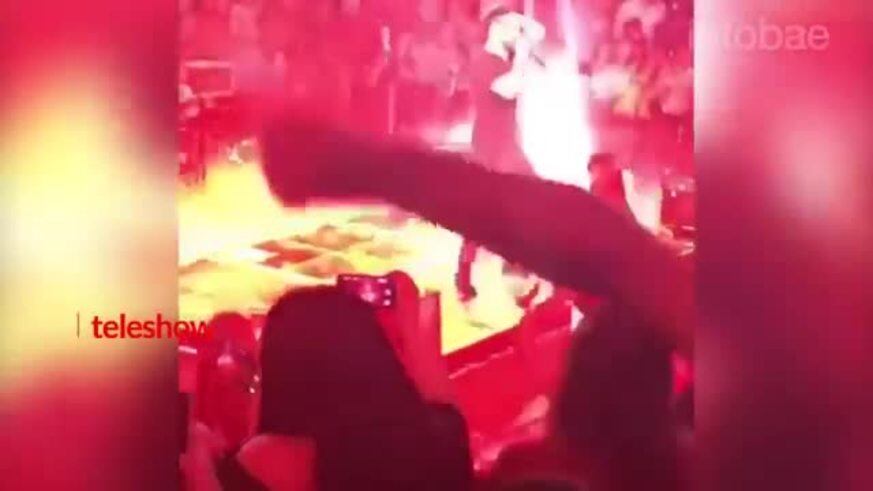 La reacción de Maluma con una fan