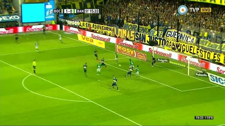 El gol de Calleri ante Banfield