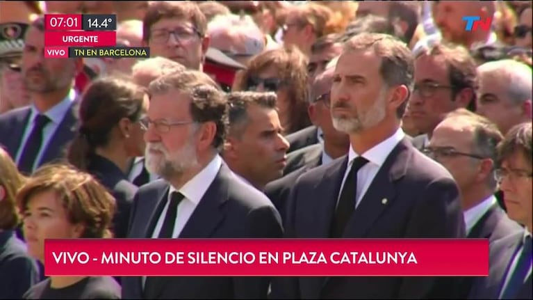 Barcelona: homenaje a las víctimas del ataque de ISIS