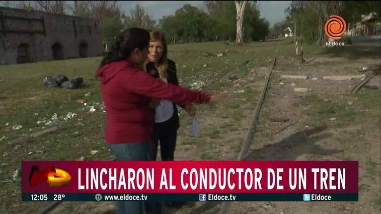 Golpearon brutalmente a un maquinista  