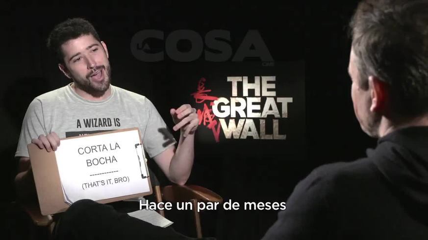 ¡Matt Damon cantó cumbia!