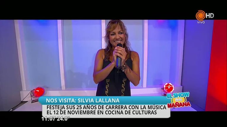 Silvia Lallana festeja 25 años de carrera