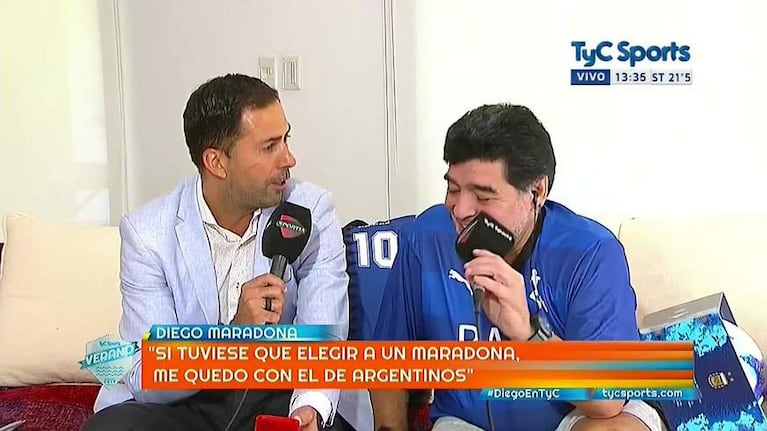 Maradona: "Dybala es un fenómeno"