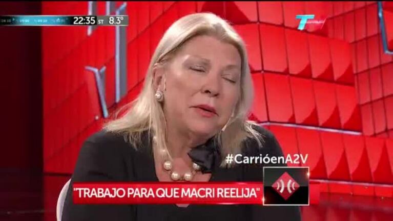 Carrio le contestó a Michetti por tratarla de "inmanejable"