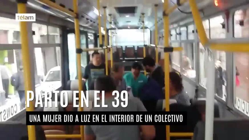 Bebé a bordo: nació en un colectivo urbano