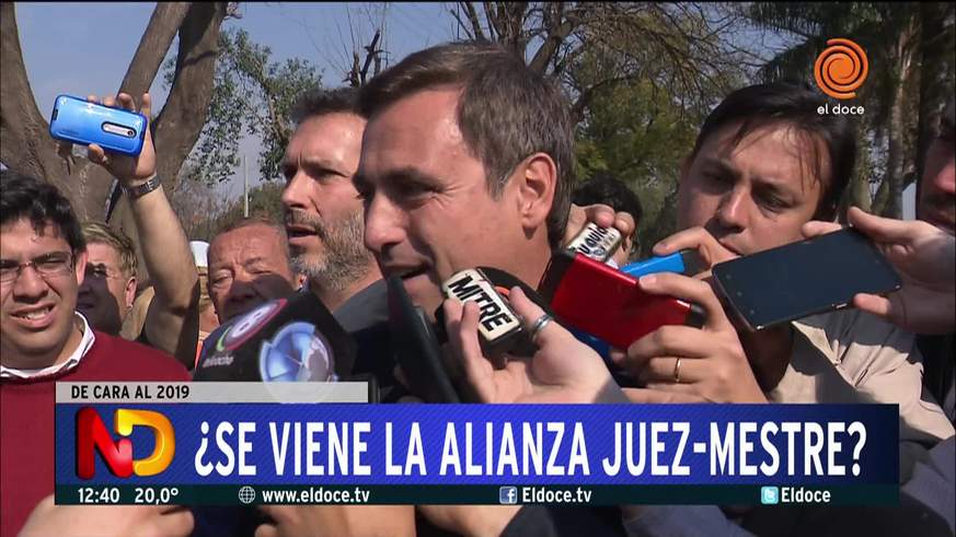 Mestre y Juez no descartaron una alianza de cara a 2019