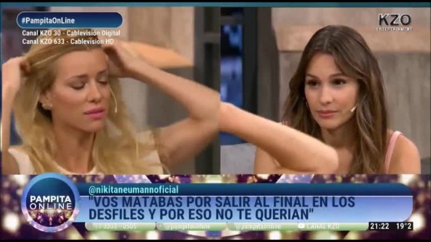 El tenso cruce entre Pampita y Nicole Neumann