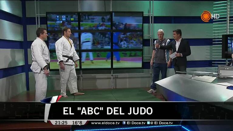 Demostración de judo en Telenoche: las claves del deporte