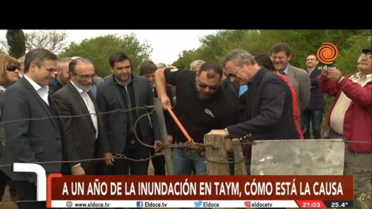 A un año del desborde de Taym, siguen los cruces por la basura