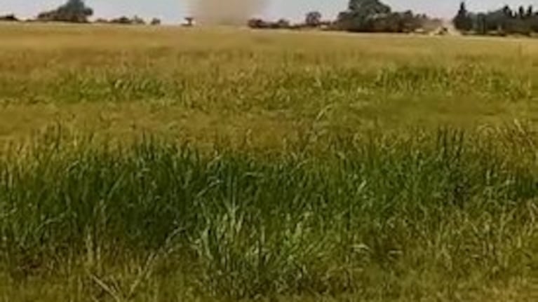 El curioso remolino en El Tropezón