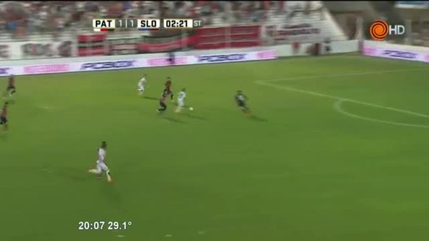 Gran jugada colectiva en el segundo gol de Patronato