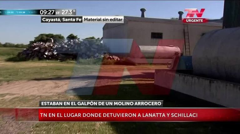 Triple crimen: la arrocera donde detuvieron a los dos prófugos